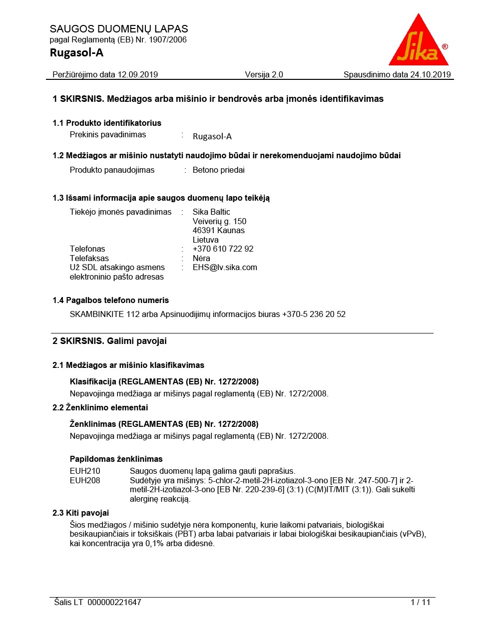Rugasol-A SDL