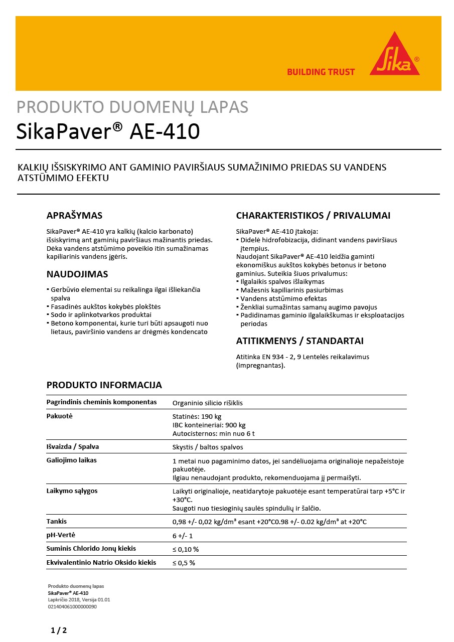 SikaPaver® AE-410
