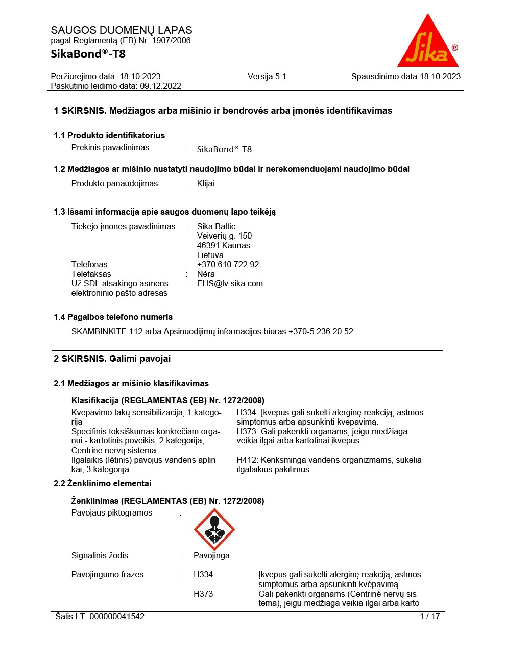 SikaBond®-T8 SDL